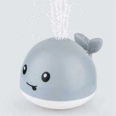 Brinquedo Interativo para Bebê Baleia Pisca Cores Jato D'Água - Juventude Ativa